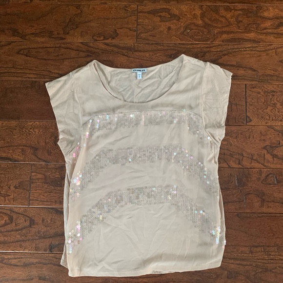 Express blouse with sequin detail - Picture 1 of 3